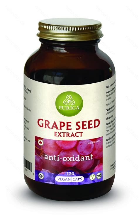 Grape Seed extract antioxidant by Purica