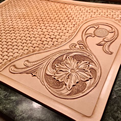 Leather Tooling Carving Patterns Stencils Two Sheridan Etsy
