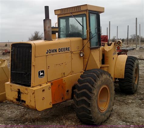 1983 John Deere 644c Wheel Loader In Olpe Ks Item L6010 Sold