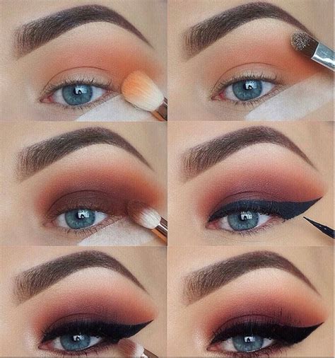 Easy Eye Makeup Tutorial For Beginners Step By Step Ideas Eyebrow