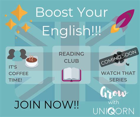 Boost Your English Subscription Uniqorn