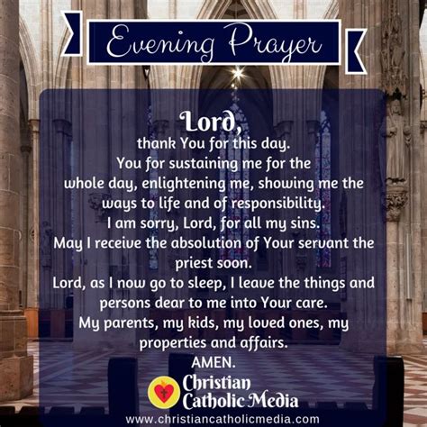 Evening Prayer Catholic Friday 9 6 2019 Christian Catholic Media