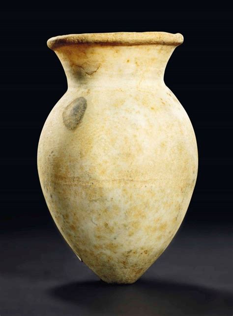 An Egyptian Alabaster Jar Alabaster Jar Ancient Egyptian Art