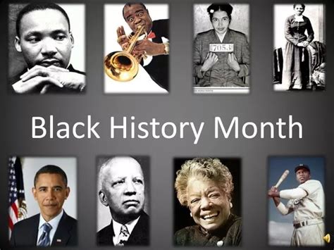 Black History Powerpoint Template Free Web Its Black History Month