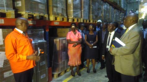 Nms Uganda On Twitter Participants Taking A Tour Of The Nms Warehouse