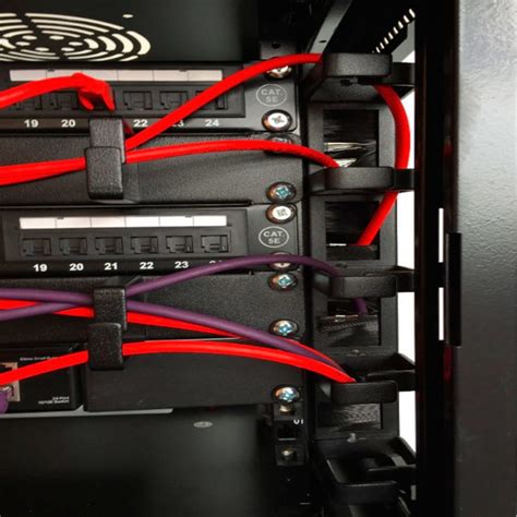 Great for condo/apartment dwellers or leased/temporary office space. Qube 6U Vertical Wall Box Cable Management (1 Pair) | QUBE ...