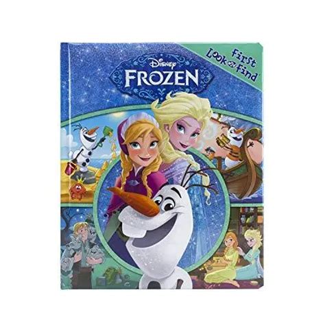 Disney Frozen First Look And Find By Pi Kids Hardback Book The Fast