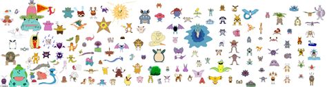 All 151 Kanto Pokemon By Zxy8 By Zxy8 On Deviantart