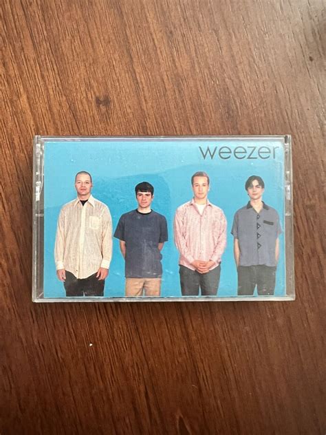 Mavin Weezer Blue Album By Weezer Original Cassette Tape 1994 Oop Alt