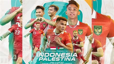 Tiket Timnas Indonesia Vs Palestina Akan Dijual Besok 10 Persen Akan
