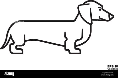 Dog Outline Hi Res Stock Photography And Images Alamy