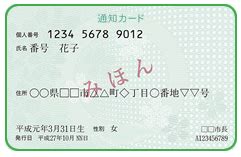 Personal account number and checksum. A Guide to Personal Identification Documents in Japan ...