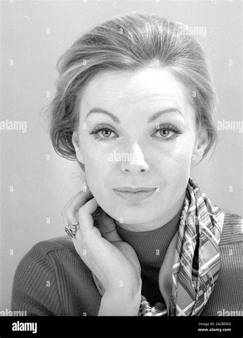 Portrait Of The Austrian Actress Maria Perschy Stock Photo Alamy