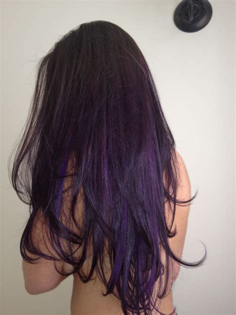 Purple Ombre Hair Purple Ombre Hair Hair Styles Purple Hair