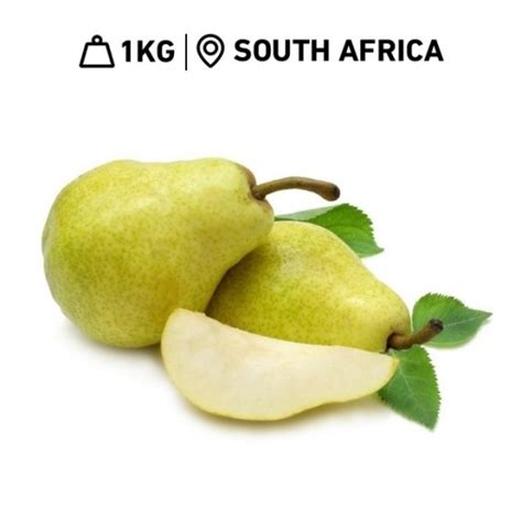 Buy Fresh South African Sambarie Pears 1 Kg Approx توصيل