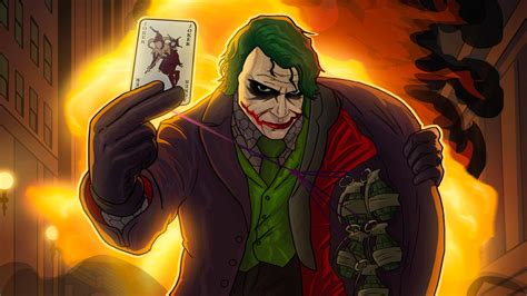 Joker The Dark Knight Art Hd Superheroes 4k Wallpapers
