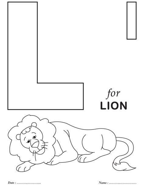 Printables Alphabet L Coloring Sheets Download Free Printables