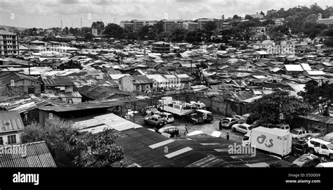 Kampala Slum Black And White Stock Photos And Images Alamy