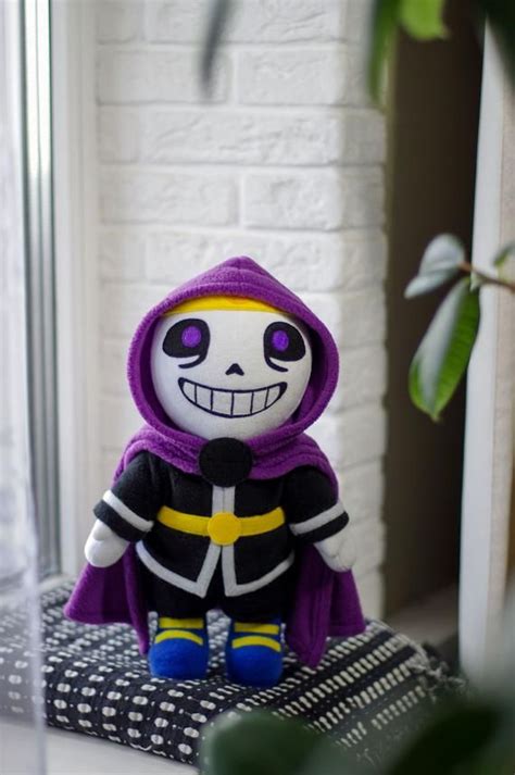 Uncorrupted Nightmare Sans Au Fanmade Soft Toy Plushie Etsy