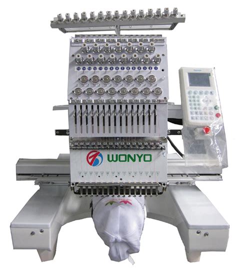 China Commercial Single Head Flat Embroidery Machine for Logo Cap ...