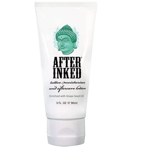 Buy After Inked Tattoo Lotion Tattoo Moisturizer Aftercare Lotion