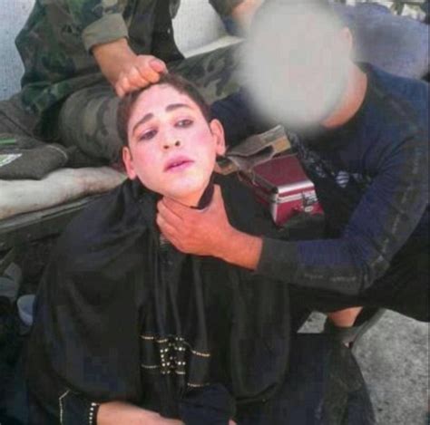isis fighters caught fleeing battle zone dressed as women ya libnan