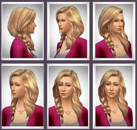 Julie Side Braid At Birksches Sims Blog Sims 4 Updates