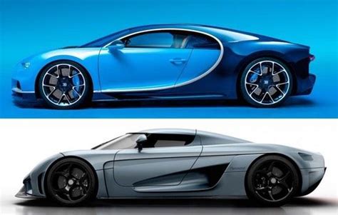 Comparison Bugatti Chiron Vs Koenigsegg Regera Allnews
