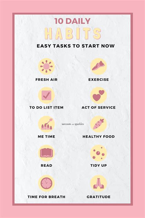 10 Habits To Start Now In 2020 Daily Habits Habits No Time For Me