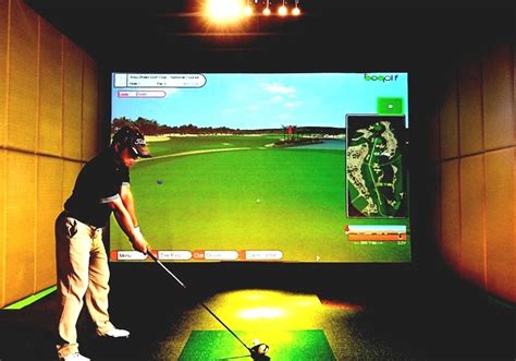 Indoor Golf Screen Golf Simulator