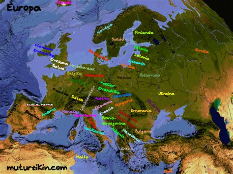 Europe Cartes Linguistiques Linguistic Maps