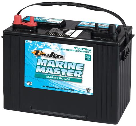 Marine Starting And Deep Cycle Federal Batteries Leading Battery