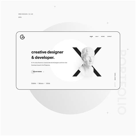 Personal Portfolio Website Design Behance