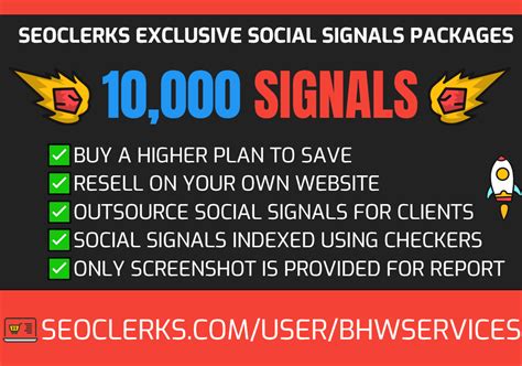 Get 10000 Social Signals For Seo And Traffic Boost High Authority