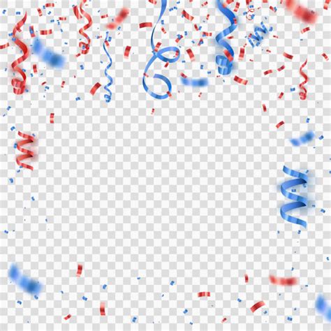Red White Blue Confetti Illustrations Royalty Free Vector Graphics