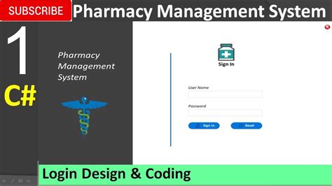 Pharmacy Management System In C Login Design And Coding Visual