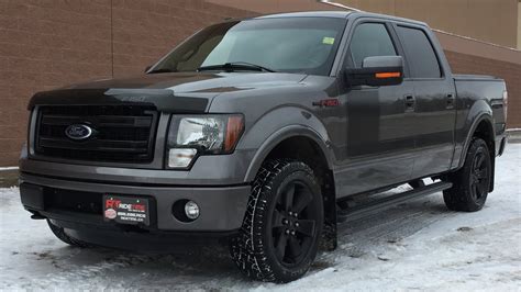 2013 Ford F 150 Fx4 Crew Appearance Pkg W Leather Sunroof Backup