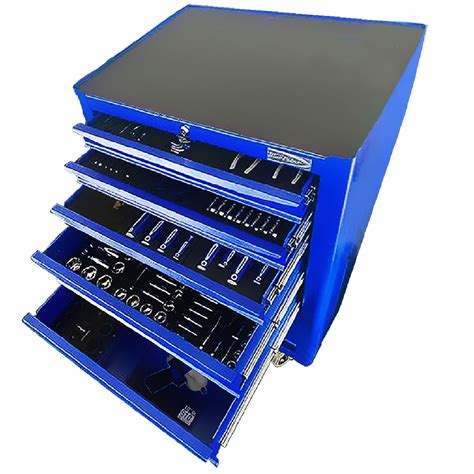 Bluepoint Blp7d309s 309pc Tool Storage Set With 7 Drawer Roll Cab