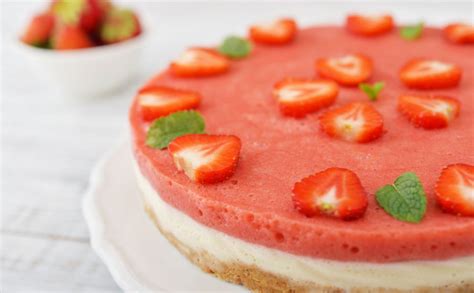 Rețeta Cheesecake Cu Căpșuni Fără Coacere Prepară Un Desert Delicios