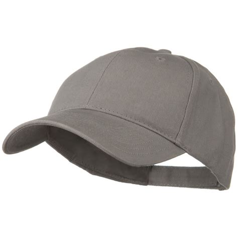 Brushed Bull Denim Low Profile Cap Grey Women Hats Fashion Hat