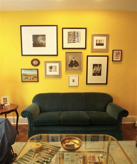 Beautiful Yellow Living Room Wall Color Decorathing