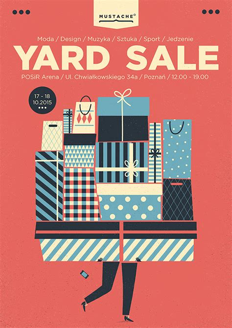 Get the best deals on art posters. a selection of yard sale posters | 2015 on Behance
