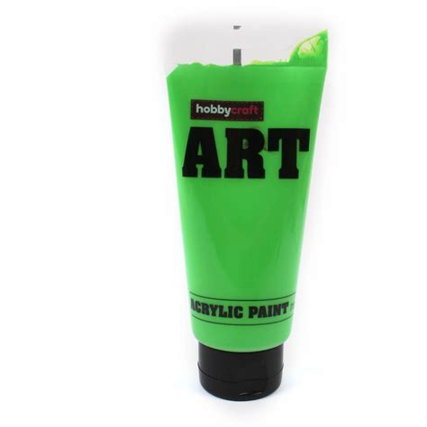 Hobbycraft Art Acrylic 75 Ml Paint Tube Different Colours Painting Art