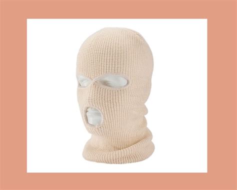 3 holes Ski mask pfp ski mask aesthetic winter 2020 face | Etsy