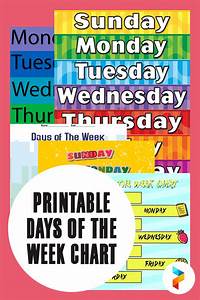 10 Best Printable Days Of The Week Chart Printablee Com