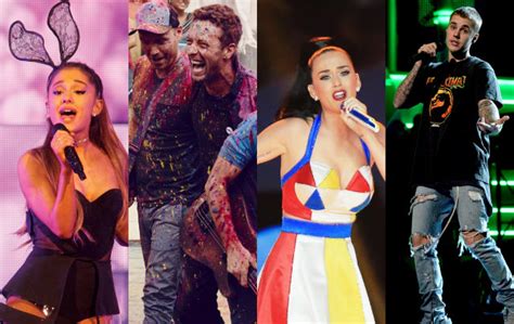 Ariana Coldplay Katy Perry E Bieber Farão Show Beneficente Em