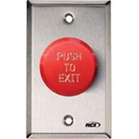Rci 991 Series Pneumatic Time Delay Exit Button Fire And Safety Plus