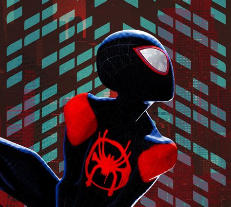 Miles Morales De Spiderman Un Nuevo Universo Fanart Fondo De Pantalla
