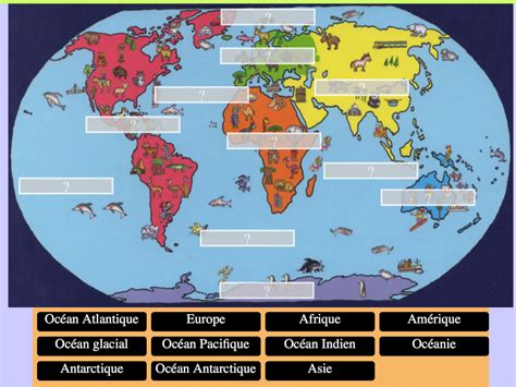 carte Géographique Geografia Planetas