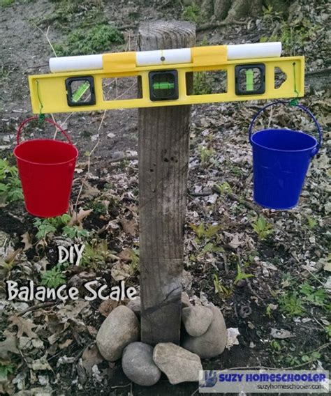 A place for general chit chat etc. DIY Outdoor Balance Scale - Suzy Homeschooler